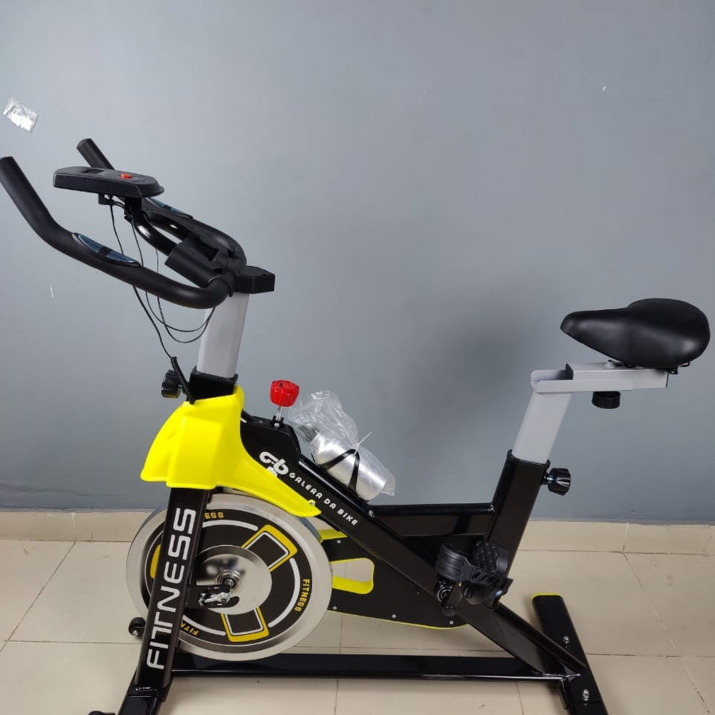 Sports Spin Magnetic Bike – 150 KG Capacity (Yellow)