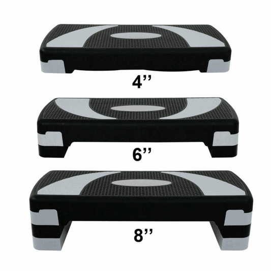 Aerobic Stepper – Large Size 27 Inches (3-Step Adjustable)