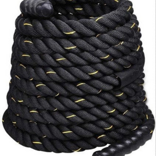 Battle Rope – 30 Feet (38MM) Heavy-Duty Training Rope for Full-Body Workout
